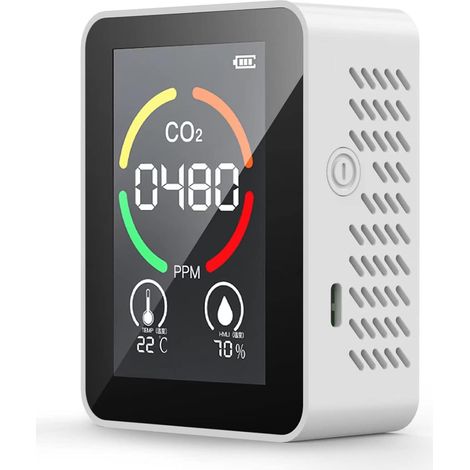 1 Détecteur De CO2, Capteur Humidité Température, Affichage Numérique, Pour Serre Laboratoire Maison (1/5)