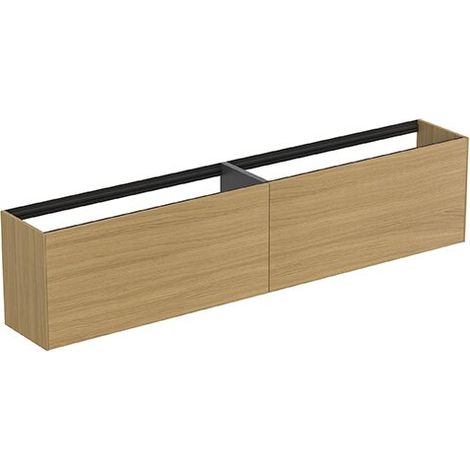 IDEAL STANDARD T4339Y6 Meuble bas WT Conca, 2 tiroirs (1/2)