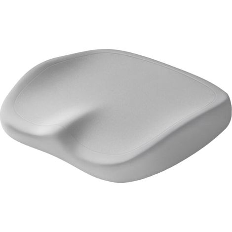 Convient aux sièges en mousse à mémoire de forme haut de gamme, idéal pour une utilisation au bureau et en voiture - soulage les douleurs du coccyx, base antidérapante, support ergonomique (15,74 x 14