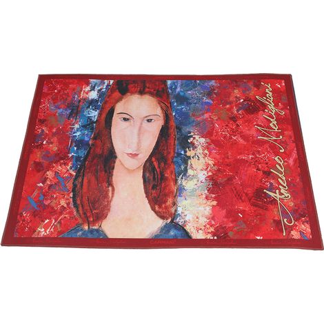 Tischset Amedeo Modigliani Jeanne Carmani Küchenmatte DAR (1/2)