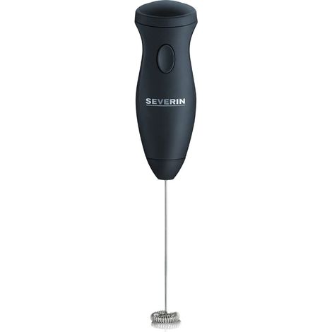 Severin SM 3590 Montalatte senza Filo, Pile Incluse, Nero (1/4)