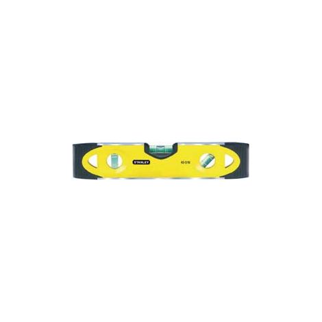 LIVELLA MAGNETICA IN ALLUMINIO  cm.20 base magnetica (042291)    STANLEY