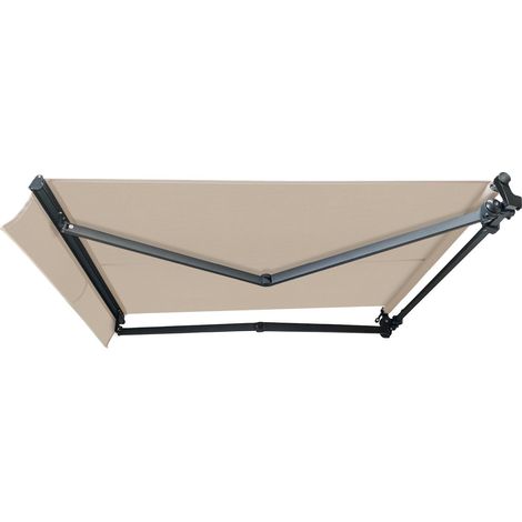 Store Banne Monobloc MOTORISÉ 5 X 3,5 m Anthracite - DICKSON® LIN (1/4)