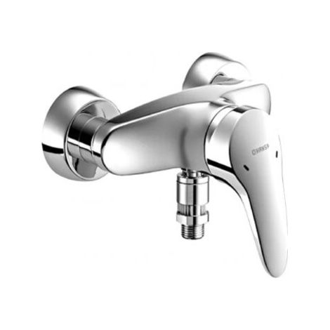 HANSA Grifo monomando para ducha HANSAMIX 0167 DN15 Cromo, 01670183 (1/5)