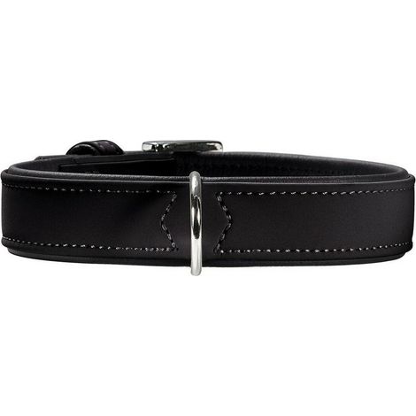 Hunter Collier Softie Noir 42-53 cm Bequem für Hunde