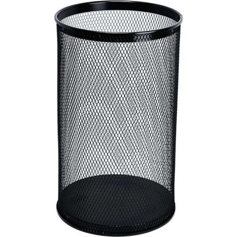 Sanela Drahtkörbe - Mülleimer, 13 L, Schwarz SLZN 98E