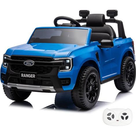 Macchina Ford Ranger Elettrica per Bambini 12V - 1 a 6 anni - con Telecomando - Blu (1/5)