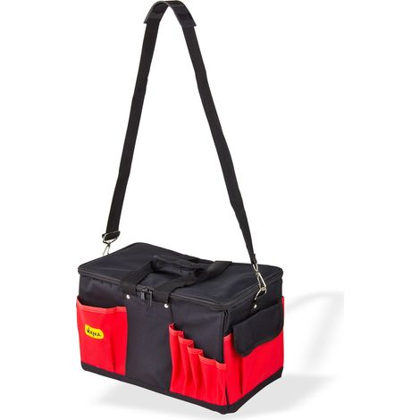 Werkzeugtasche Werkzeug-Tasche Umhänge-Tasche große Montagetasche 14 Fächer