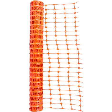 Netz Strend Pro, Markierungsnetz, Kunststoff, 1 m, L-50 m, zur Abgrenzung von Baustellen und Grundstücken (1/2)