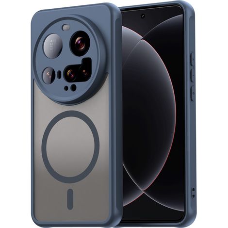 Funda Xiaomi 15 Ultra, para MagSafe, funda mate Erbord, azul (1/5)