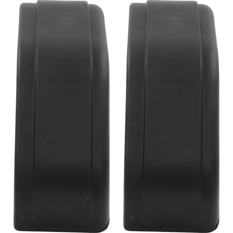 Lot de 2 garde-boue de roue de remorque haute résistance pour essieu simple, compatibles avec les roues de 12 et 13 pouces (remorque, camping-car, yacht, quad). (1/5)