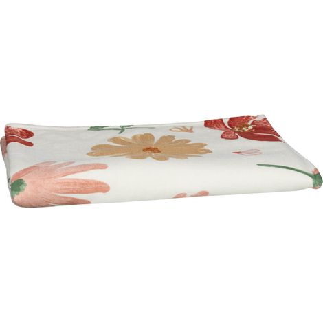 Amadeus - Plaid Lola imprimé fleurs 130x170 cm (1/4)