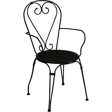 Set 4 Sedie Bar e Giardini con Braccioli Impilabili Sedie Arredo Esterni e Bed and Breakfast (1/3)