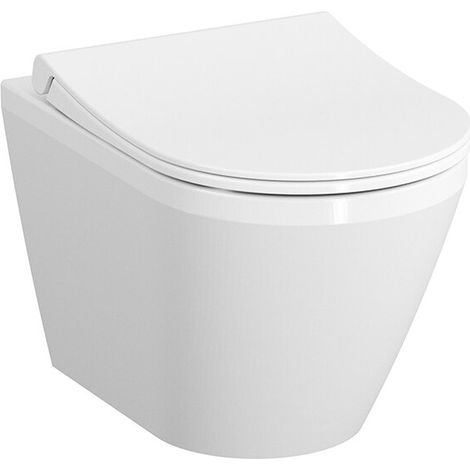VITRA 7060L003-0075 WC suspendu à chasse encastrée Integra sans bride