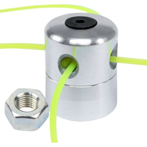 Tête débroussailleuse 2 brins alu le + écrou 10 x 1.25 mm (1/5)
