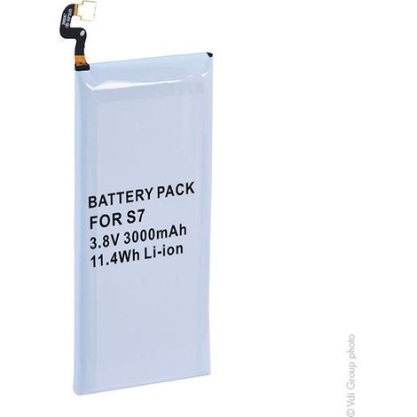 NX - Batterie téléphone, smartphone, GSM pour Samsung Galaxy S7 3.85V 3000mAh - EB-BG930 (1/4)