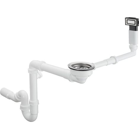 Hansgrohe Waste Kit For Single Bowl Kitchen Sink Overflow Strainer Trap 43921800