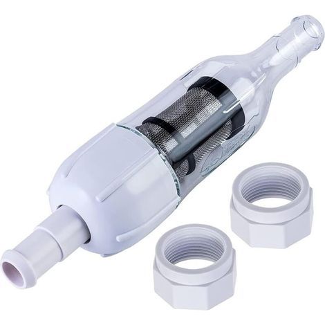 Filtre en ligne Zodiac Polaris 48-080 – Remplace écran Universal Wall Fitting UWF 6-504-00 – 2 écrous de tuyau D15 inclus – Meilleure filtration (1/5)