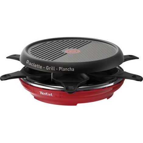 Raclette grill et plancha Tefal Colormania 850 W Rouge