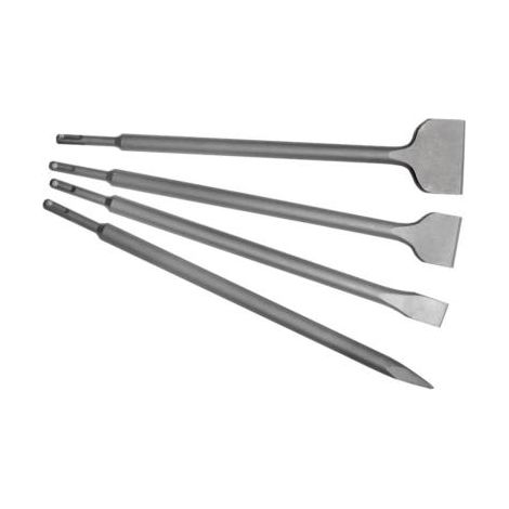 Jeu de 4 burins SDS Plus 400 mm (1/2)