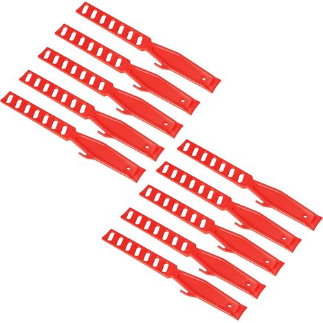 KOTARBAU Lot de 10 agitateurs de peinture 28 cm en plastique pour peintures et vernis. (1/5)