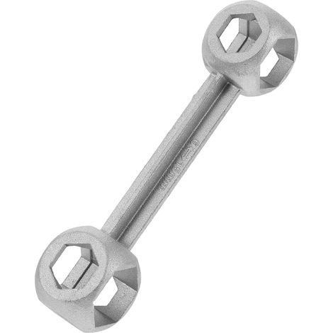 Clé Hexagonale Outils de Réparation de Vélo en Métal Légère et Portable pour Vtt et Moto (1/5)