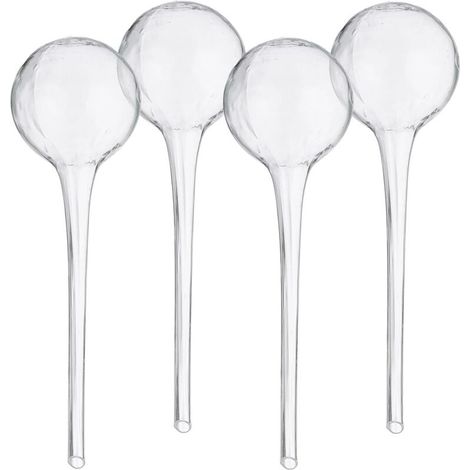 4 Pièces Boules dArrosage pour Plantes, Plante Arrosage Goutte à Goutte Automatique, Transparent Distributeur Eau Plante (1/5)