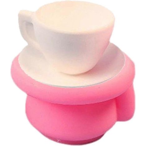 Moules en silicone pour bougeoirs en forme de tasse à thé, bougeoirs, moules de moulage pour fêtes (1/4)
