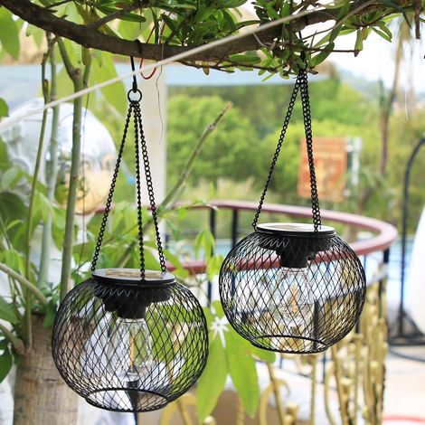 Solar Außenleuchten Set 4 Solarleuchten Für Außen – Warmweiß, IP65 Wasserdicht, 12-14h Leuchtdauer, Für Garten & Terrasse