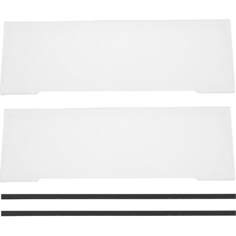 Support Clavier Incliné Ergonomique Antidérapant en PMMA Transparent Grande Taille 43cm pour Bureau et Maison Confort Optimal (1/5)