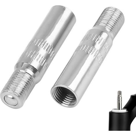 2 Pièces Rallonge Valve, 39mm Alliage Aluminium, Anti-Fuite, Pour Trottinette Électrique (1/5)