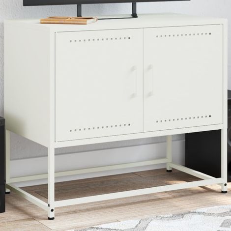TV Cabinet White 68.5x39x60.5 cm Steel vidaXL (1/5)