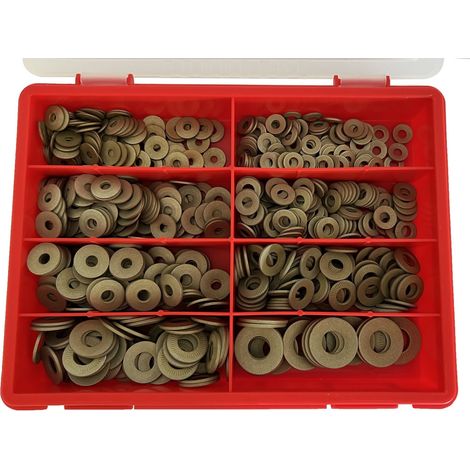 Coffret de 615 rondelles elastiques de contact zinguees de contact 4 a 12 (1/2)