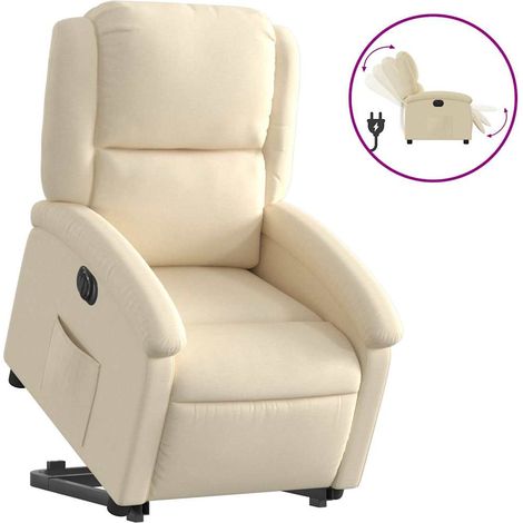 Maison Exclusive - Relaxsessel mit Aufstehhilfe Elektrisch Creme