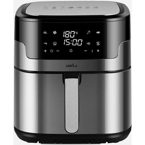 Friteuse à Air Casanova 8L 1800W Acier Noir avec Double Résistance