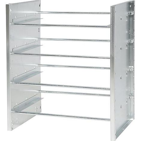 Modele de base (pour 4 mallettes) Tole 2 mm galvanise a chaud 770 x 660 x 490mm