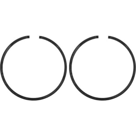 2 Pcs Bagues de Piston 32mm x 1.5mm Bague Standard Scie Électrique Remplace pour Pièces Rechange Tronçonneuse [Noir] - (1/5)