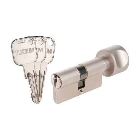 Cylindre Exem F9 35x35 Haute Sécurité, Double Entrée - Exem (1/3)