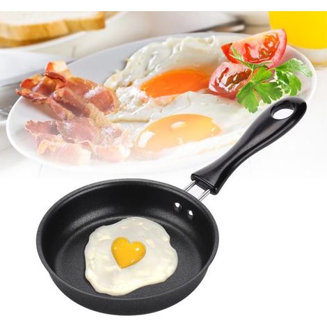 Mini poêle de 12 cm, petite poêle compatible avec l'induction (1/4)