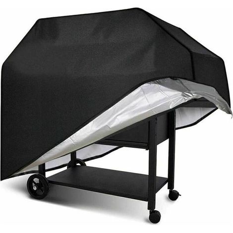 Housse Barbecue rectangulaire L-170 x 61 x 117CM Bche de Protection BBQ Résistante 210D Oxford Couverture de Grill Imperméable Antipoussière Anti-UV Anti-vieillissement (1/4)