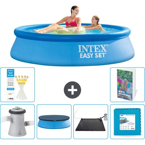 Intex Piscine Easy Set Ronde - 244x61 cm - 7-pièces  S273 (1/5)