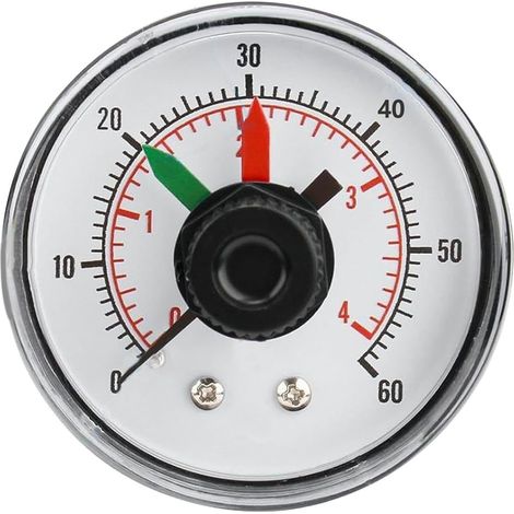 Pumpen Druckmanometer 0 4 Bar Filtermanometer für Pumpen