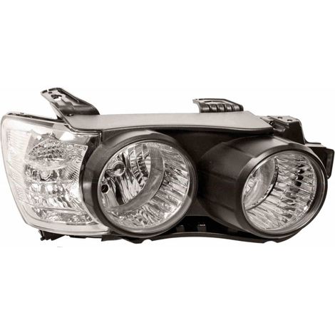Phare avant droit H1/H7 noir Chevrolet Aveo 2 2011-2015