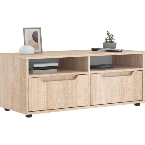 TV-Schrank VISNES Sonoma-Eiche 100x40x38 cm Holzwerkstoff