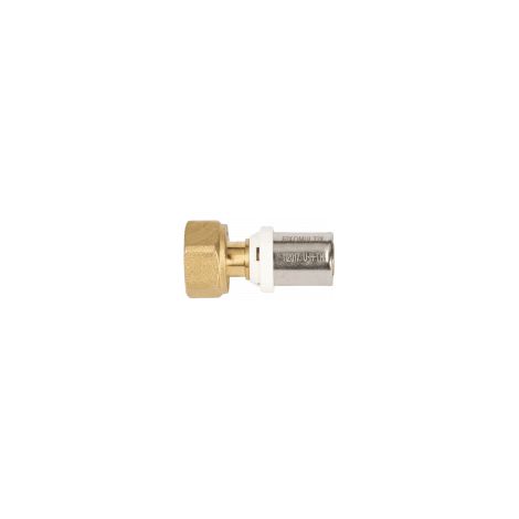 Somatherm – Raccord multicouche écrou tournant à sertir Ø16x12/17 – Pression max 20 bars – Système anti-fuite – Bague inox pour résistance corrosion (1/5)