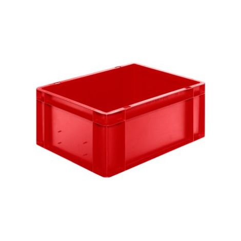 LA-KA-PE Transportstapelbehälter L400xB300xH175mm rot PP Seitenwände geschl.LA-KA-PE