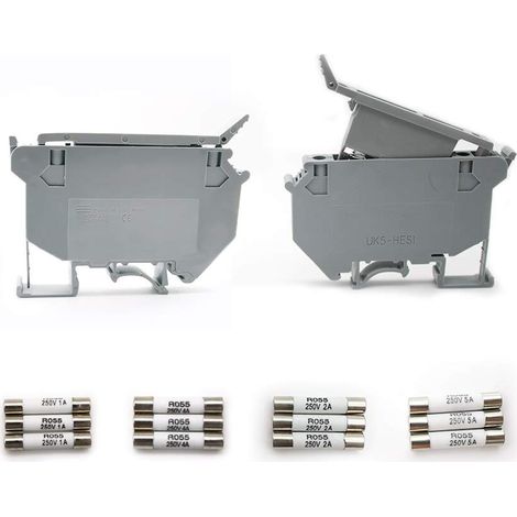 porte-fusibles DIN fusibles 24 V CC (1/5)