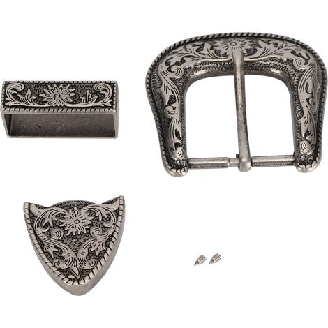 Boucle de ceinture en alliage vintage 40mm pour selle et accessoires de harnachement (1/5)