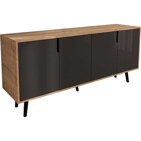 Buffet 4 portes en aggloméré Latina Modern (1/4)