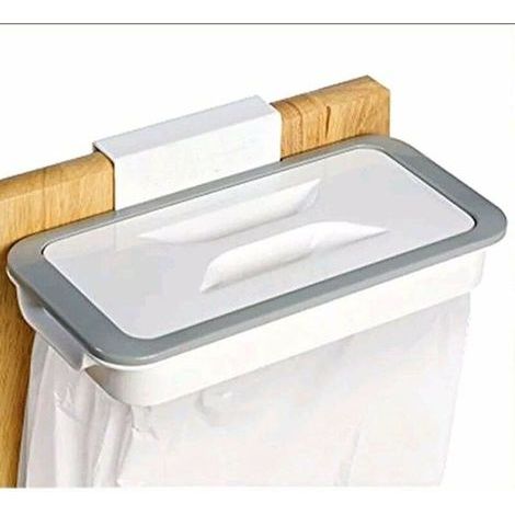 Trash Bag Holder with Clip for Drawer/Door/Cabinet, Ideal for RV, Travel, Home, Kitchen, Waste Sorting
